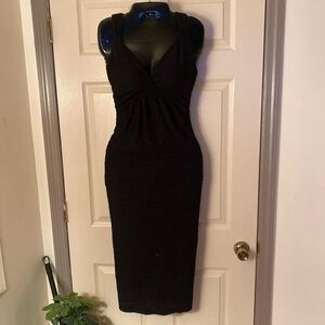 Elegant Black Sleeveless Dress